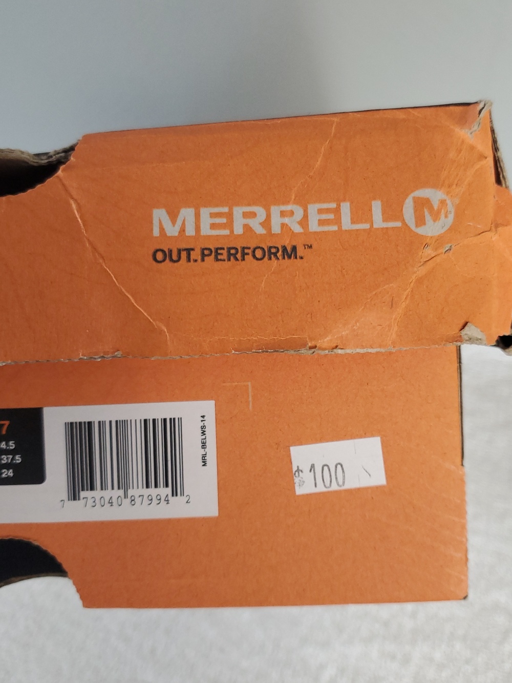 Womens MERRELL Mimosa Lace Dusty Olive Outdoor Sneakers. Size 7 - Picture 11 of 14